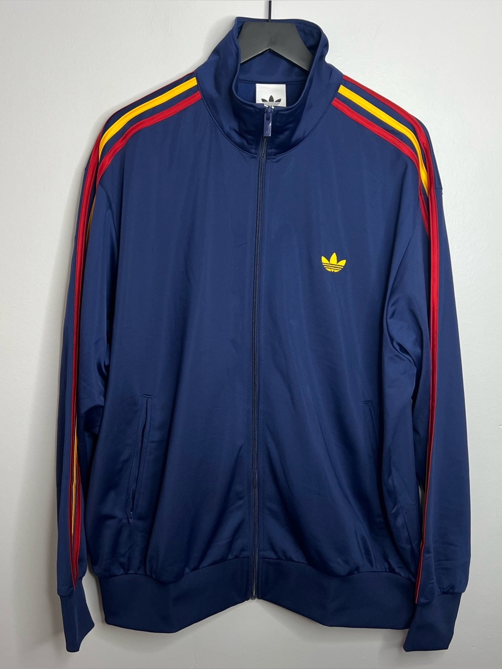 Spain National Team Track Jacket Mens XXL?? Adidas Blue